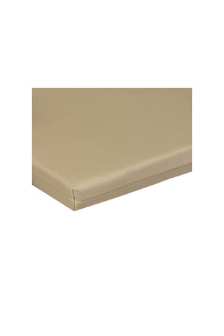 Xpermate Arkalıklı Fermuarlı 40 x 40 CM Sırtlıklı Sandalye Minderi Bej