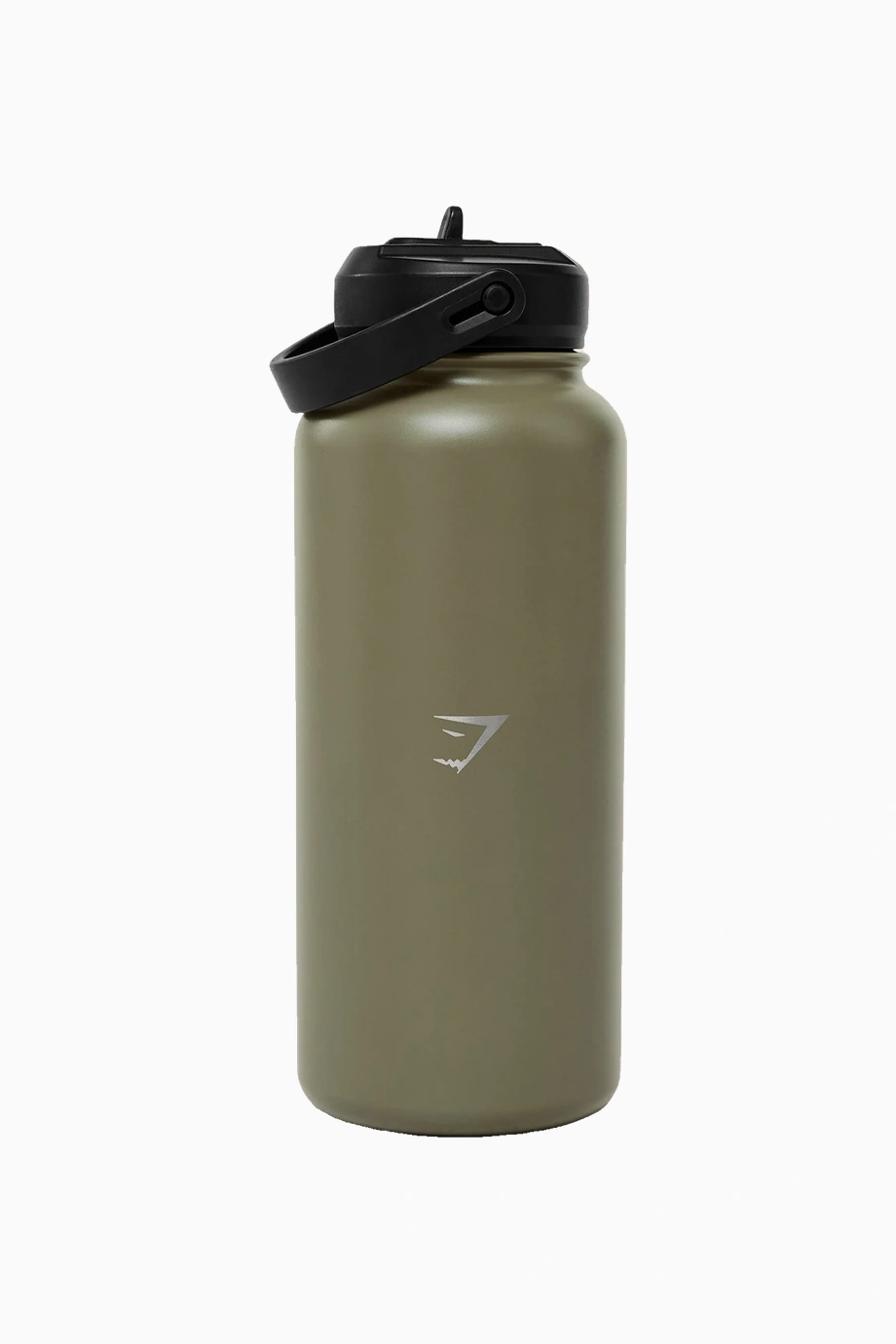 Gymshark 1 Litre Metal Yalıtımlı Pipetli Termal Şişe Yeşil