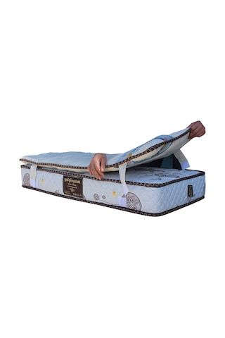 Gelişimyatak Gelişim Yatak Çıkarılabilir Yün Pamuk Pedli Yarı Ortopedik Bamboo