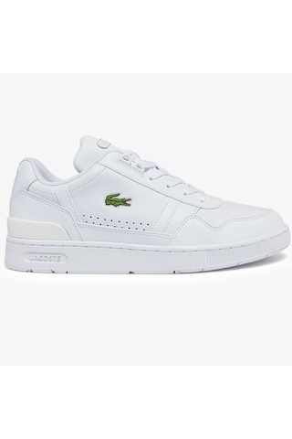 Lacoste T-clip Hakiki Deri Erkek Beyaz Sneaker Beyaz