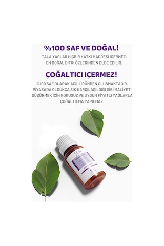 Tala Lavanta Uçucu Yağı %100 Saf Ve Doğal 10 ML