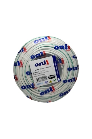Onli Dt8 Alarm Diafon Kablosu 8canlı 100metre