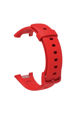 Ekılıf - Xiaomi Mi Band 7 Pro Uyumlu - Kordon Silikon Kordon Krd-70 - Kırmızı