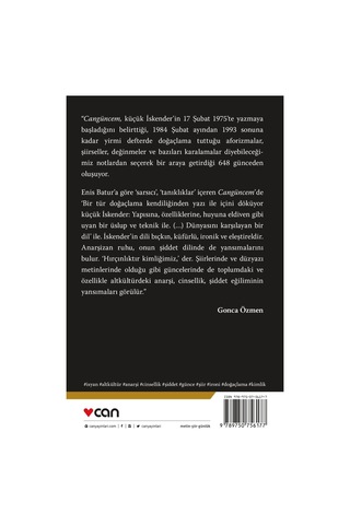 Cangüncem - Küçük İskender - Can Yayınları