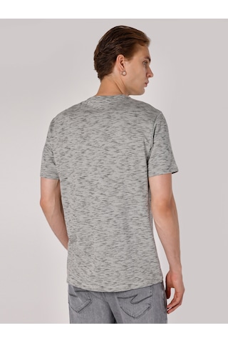Colin's Colins Regular Fit Bisiklet Yaka Basic Antrasit Erkek Kısa Kol Tişört 001