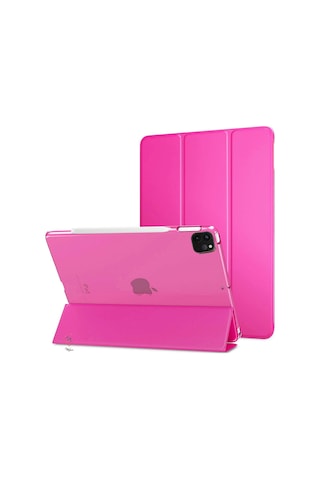Apple Uyumlu iPad Pro 11 3. Nesil 2021 Kılıf Pu Deri Smart Standlı Case A2377 A2459 A2301 A2460 Kılıf