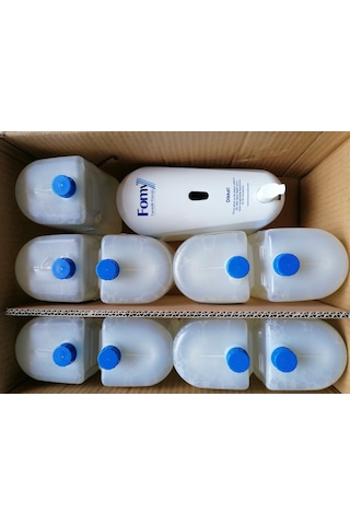 Fomy Standart Köpük Sabun 1 L x 9 + Fomy Dispenser Fomy Standart Köpük Sabun 1 L x 9 + Fomy Dispenser
