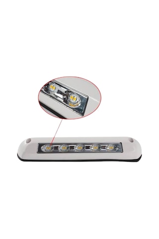 Shuıvan Dış Led Aydınlatma 12v Beyaz Kasa - Beyaz Işık-1072