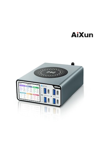 Aixun Dp20 Masaüstü Akıllı Hızlı Şarj Cihazı Pd / Qc / Scp / Fcp Uyumlu 200w