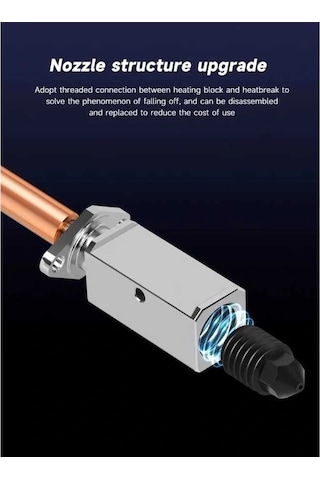Bambu Lab X1, X1c, P1p,p1s Hotend Seti V2.0