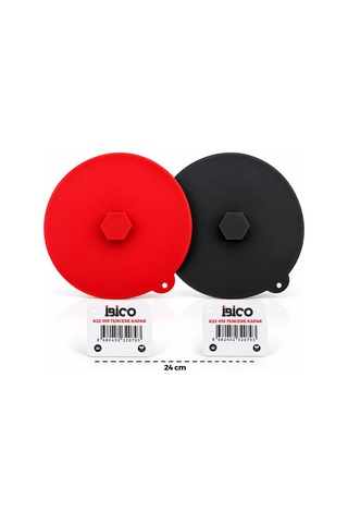 İbico K22-019 Silikon Tencere Vakum Kapağı Renkli- 20'li Paket