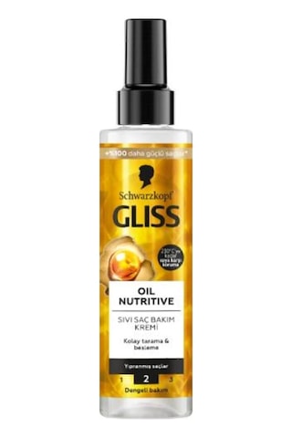 Oil Nutritive Sıvı Saç Kremi 200ml X 3'lü Set