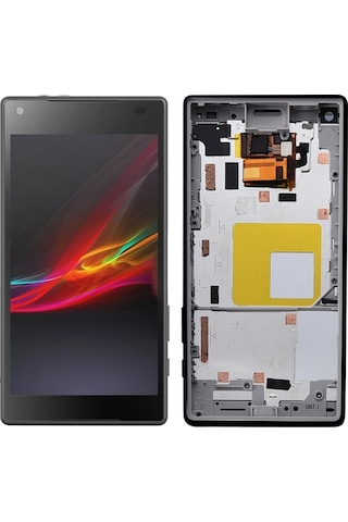 Cbtx Sony Xperia Z5 Kompakt / E5803 / E5823 / Z5 Mini Sayısallaştırıcı Uyumlu Lcd Ekran Çerçeveli Tam Montaj Siyah