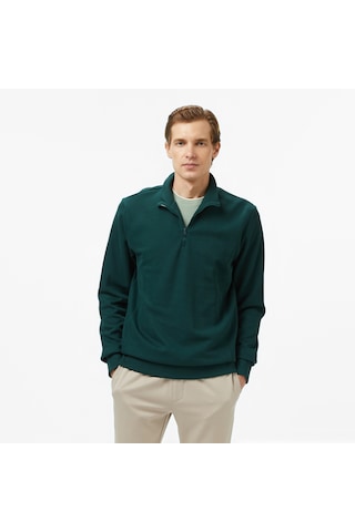 Nautica Erkek Yeşil Classic Fit Sweatshirt Düz K57092t Yeşil