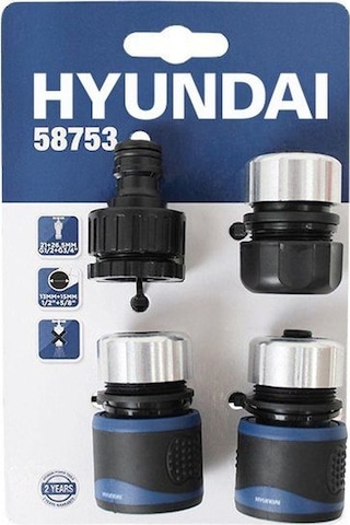 Hyundai 58753 Hortum Bağlantı Adaptörü Seti 4 Parça