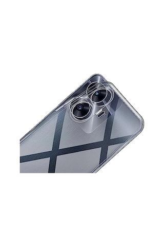 Durukar Realme C55 Kılıf Lüx Şeffaf Silikon