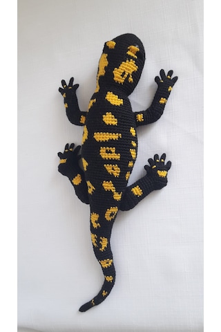 Amigurumi Semender Oyuncak-figür