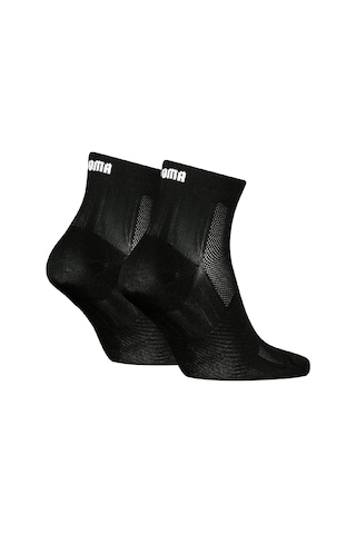 Puma Sport Light Quarter Unisex Siyah Günlük Stil Çorap 93890403