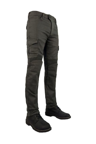 Thebikerjeans Adventure Flx. Khaki Korumalı Motosiklet Pantolonu