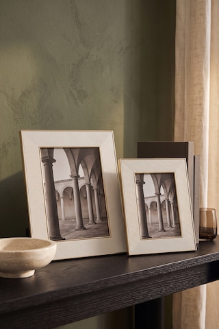 Karaca Home Revel Frame Beige 13x18 cm
