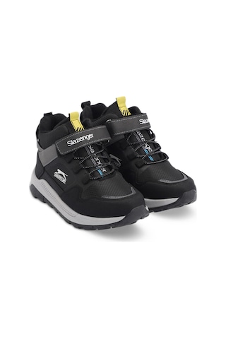 Slazenger KENZIE Çocuk Cırt Cırtlı Siyah / Beyaz Bot