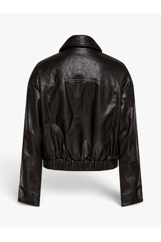Only Onlmelle Faux Leather Jacket Otw Kadın Kahverengi Ceket - 5041089