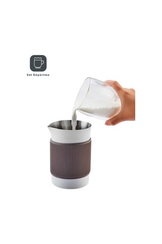 Jumbo x Homend JoyPot 5013H, Süt Köpürtme Fonksiyonlu ve 4 Farklı Kahve Programlı Mochapot