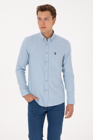 U.s. Polo Assn. Erkek Açık Mavi Gömlek Basic 50316721-vr003 Acık Mavı