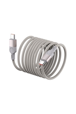 Zr-44 Type-c To Type-c Pd 100w Örgü Tasarımlı Hızlı Şarj Özellikli Data Ve Şarj Kablosu 1m