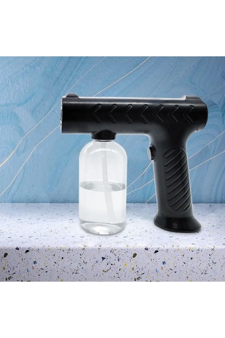 Reedark Usb Şarjlı Taşınabilir Nano Sis Püskürtücü - Ev, Ofis Ve Bahçe Kullanımı İçin Pratik Çözüm Siyah