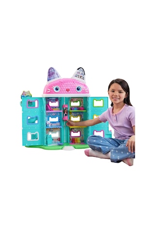 Gabby S Dollhouse Sesli Ve Işıklı İnteraktif Oyun Evi 73 Cm 001