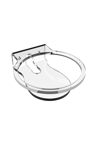 Yaozixa Echo Dot 4 Akrilik Ses Cihazı Tutucu - Şeffaf Duvar Montajlı, Kabloları Gizleyen, Ses Kalitesini Koruyan Stant