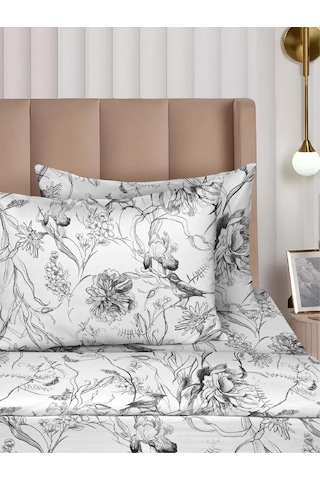 Vasilisa 50x70 Yastık Kılıfı 2 Adet %100 Pamuk Poplin 480942401 Gri