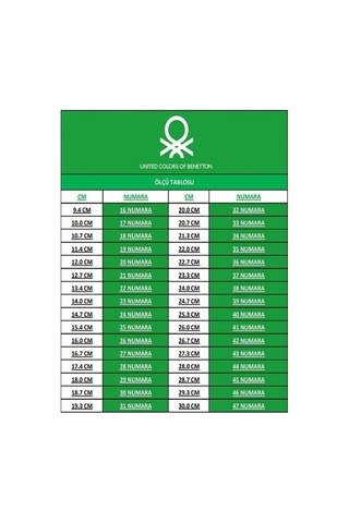 Benetton Bnı-10124 Çocuk Spor Ayakkabı Siyah
