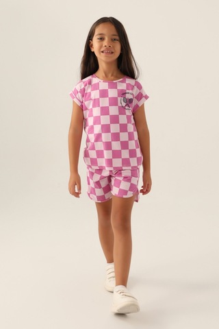 Rolypoly Champion Mor Kız Çocuk Şort Takım 5274-43004 Mor