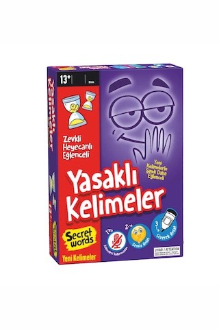 Yasaklı Kelimeler Secret Words - Tabu - Eğlenceli Ve Zeka Geliştirici Kelime Oyunu