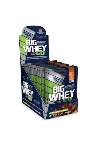 Big Joy Big Whey Go Protein 458 Gr 15 Saşe (Aroma Seçenekli)