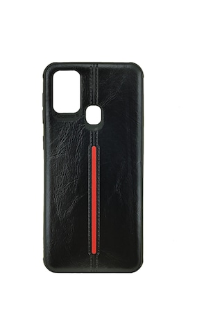 Galaxy Uyumlu M31 Deri Desen Silikon Kılıf