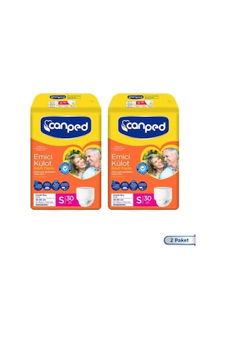 Canped Emici Külot Küçük Boy Smal S 30 Lu X 2 Adet S