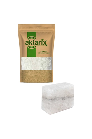 2 Kg İri Taneli Çankırı Kaya Tuzu + Büyük Boy Çankırı Tuz Sabunu