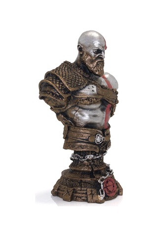 1 Adet Kratos 2 Büst Model 136 Dekoratif Büst Heykeli 18 X 11 Cm Ev Ve Ofis Bust Sculpture