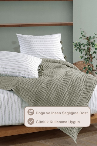 Elart Silvia Pike Çift Kişilik 220x240 Cm Yeşil