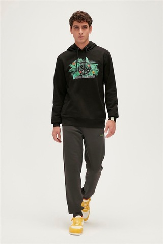 Bad Bear Re-born Hoodie Erkek Sweatshirt-5078 Night