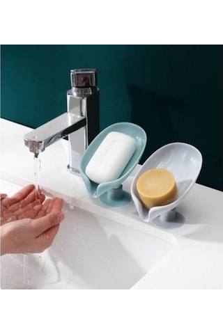 Vantuzlu Su Giderli Sabunluk Dekoratif Mutfak Banyo Lüx Katı Sabunluk Katı Sabunluk