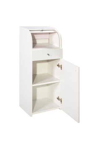 Mydesign Zeta Çekmeceli Ekmeklik Dolabı - Beyaz