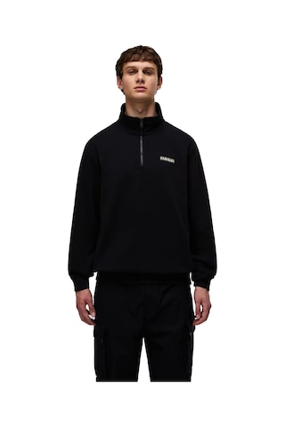 Napapijri B-small Box Erkek Sweatshirt - Np0a88to9411-11172 Siyah