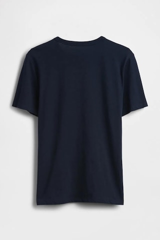 Gap Erkek Çocuk Logo Detaylı Lacivert T-shirt-13563 Lacivert