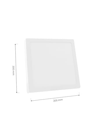 18w Sıva Üstü Kare Led Panel Beyaz Işık Beyaz