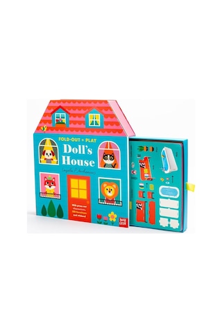 Nosy Crow - Fold-out + Play: Doll's House
