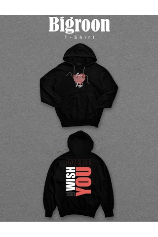 Love Is The Trap Aşk Bir Tuzaktır Dikenli Heart Sweatshirt Unisex Kapüşonlu Hoodie 001